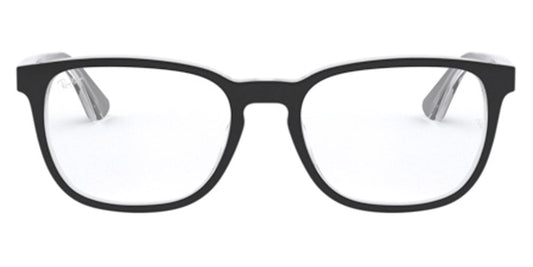 Ray-Ban® RY1592 RY1592 3529 48 - Black On Transparent Eyeglasses