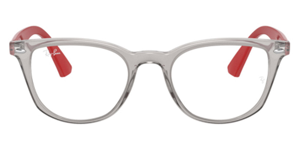 Ray-Ban® RY1601 RY1601 3812 46 - Transparent Grey on Red Eyeglasses