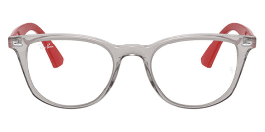 Ray-Ban® RY1601 RY1601 3812 46 - Transparent Grey on Red Eyeglasses