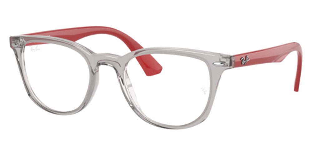 Ray-Ban® RY1601 RY1601 3812 48 - Transparent Grey on Red Eyeglasses