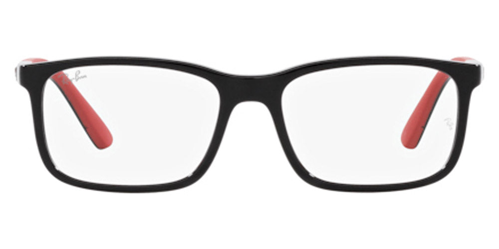 Ray-Ban® RY1621 RY1621 3928 47 - Black on Red Eyeglasses