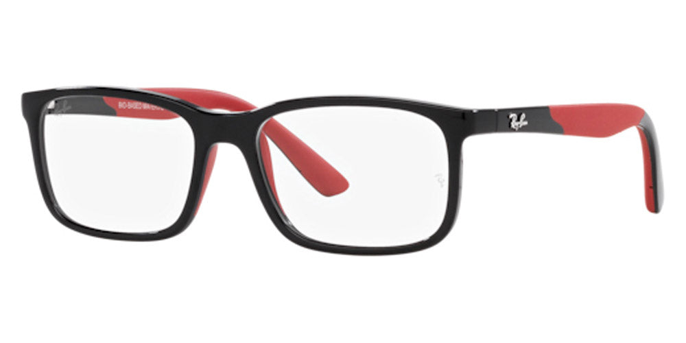 Ray-Ban® RY1621 RY1621 3928 49 - Black on Red Eyeglasses