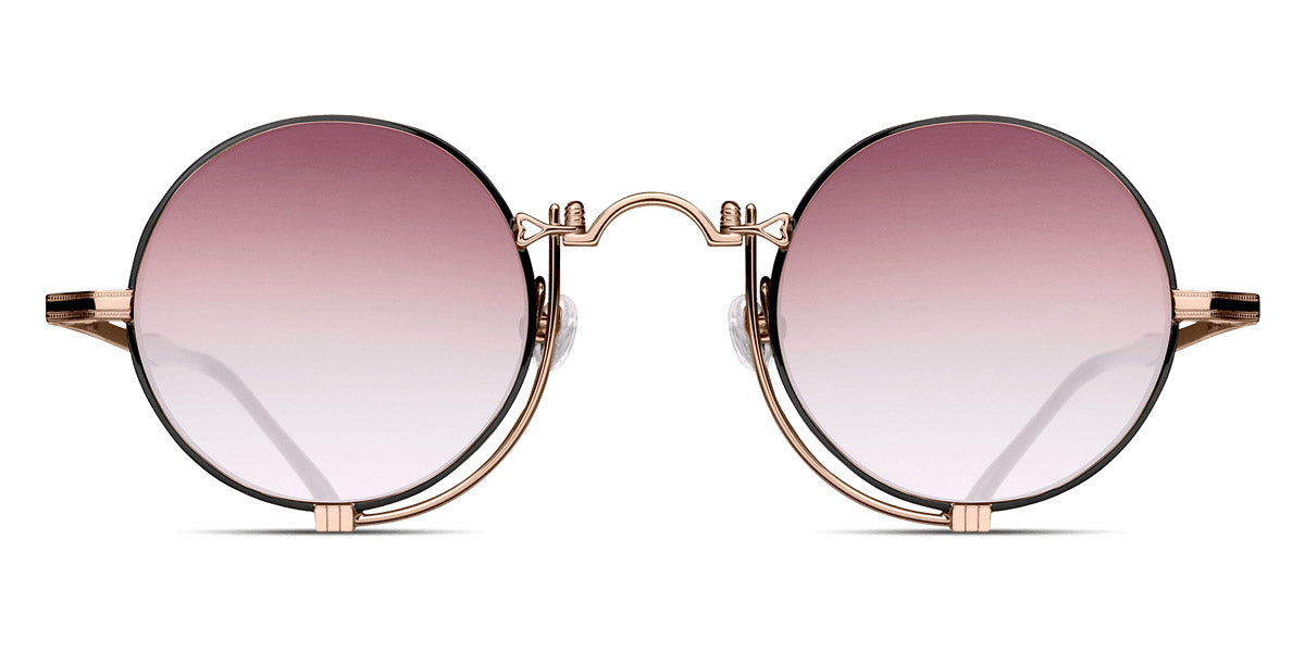 Matsuda® 10601H MTD 10601H Rose Gold/Matte Black/Pink Gradient 45 - Rose Gold/Matte Black / Pink Gradient Sunglasses