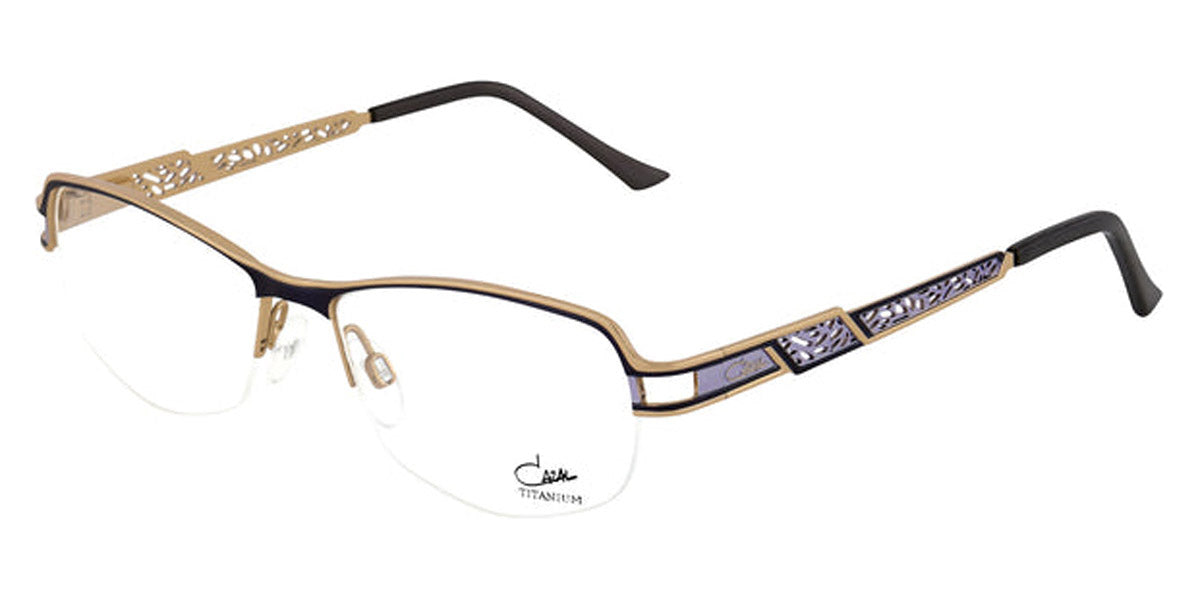 Cazal® 1285 CAZ 1285 001 53 - 001 Navy Blue / Gold Eyeglasses