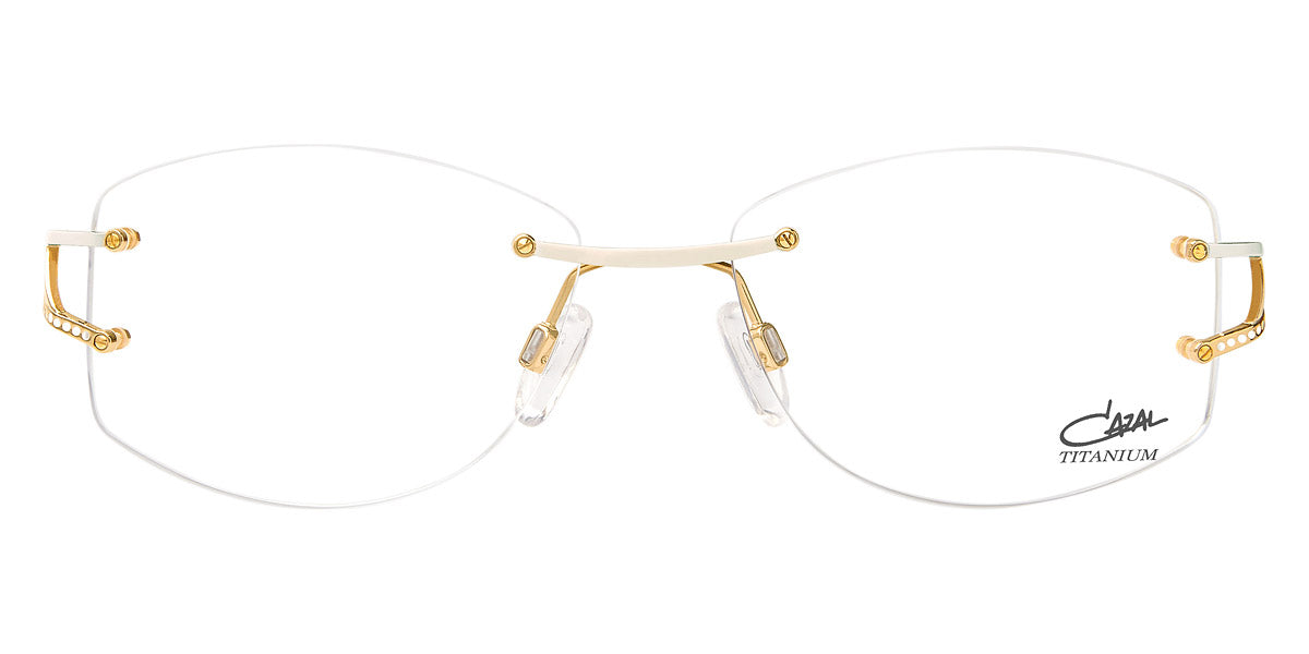 Cazal® 1254  CAZ 1254 002 55 - 002 Cream Eyeglasses
