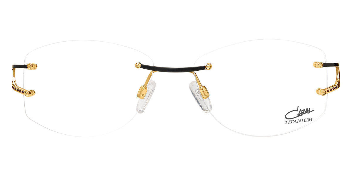 Cazal® 1254  CAZ 1254 004 55 - 004 Black Eyeglasses