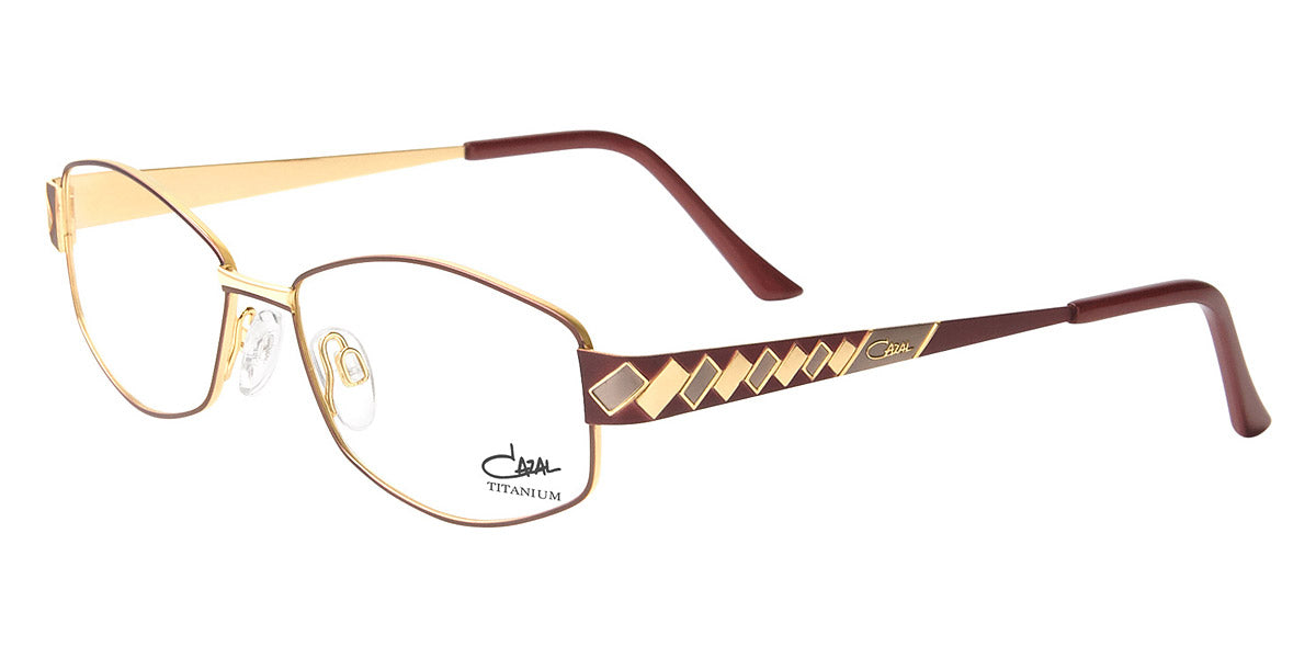 Cazal® 1256  CAZ 1256 001 52 - 001 Bordeaux-Gold Eyeglasses