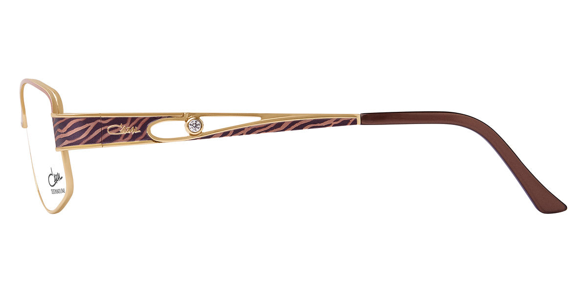 Cazal® 1257  CAZ 1257 001 53 - 001 Salmon-Gold Eyeglasses