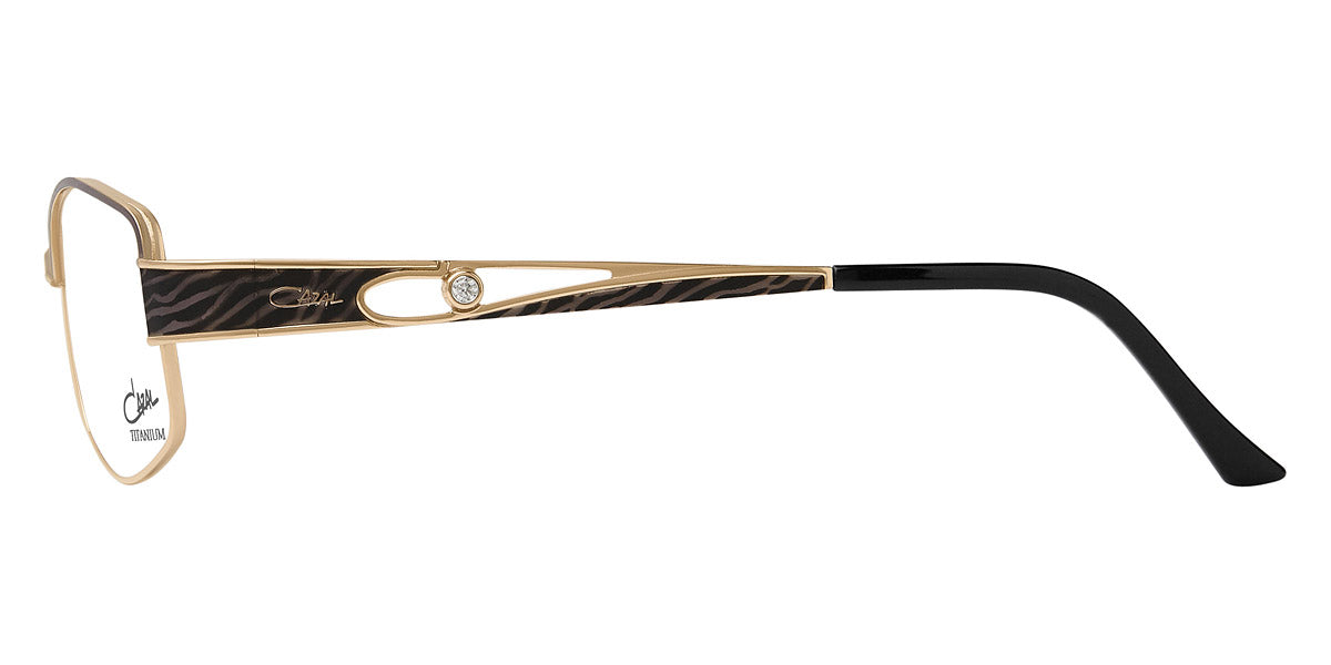 Cazal® 1257  CAZ 1257 002 53 - 002 Grey-Gold Eyeglasses