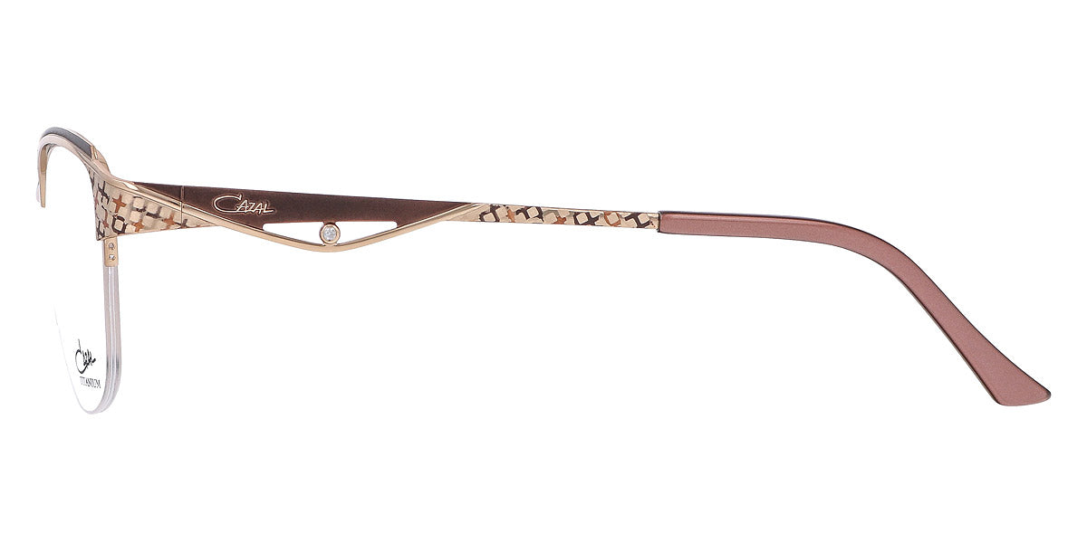 Cazal® 1263  CAZ 1263 004 52 - 004 Chocolate-Gold Eyeglasses