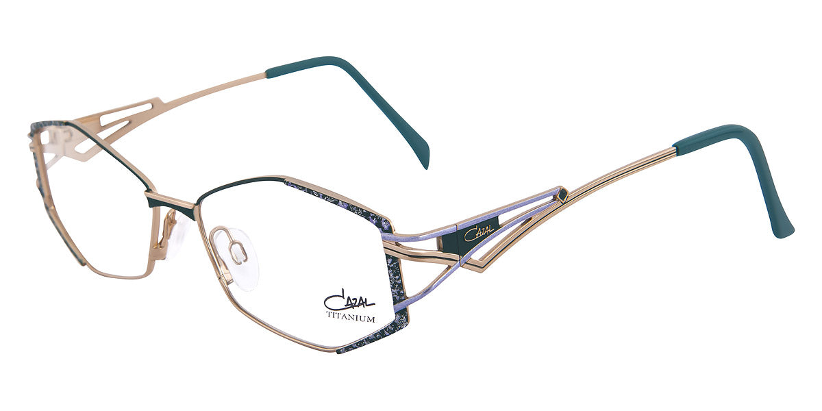Cazal® 1267  CAZ 1267 004 54 - 004 Turquoise Eyeglasses