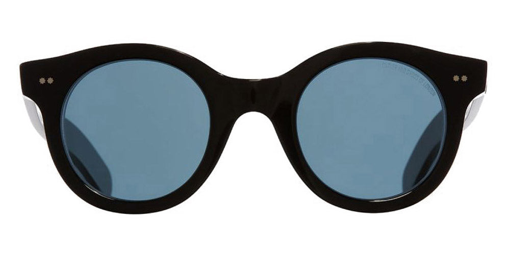 Cutler and Gross® SN 1390 CG SN 1390 BLACK ON BLUE 47 - Black on Blue Sunglasses