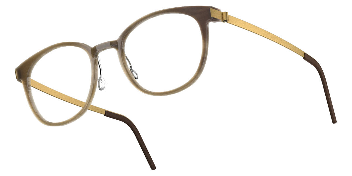 Lindberg® Buffalo Horn™ 1818 LIN BH 1818-H16-GT 50 - H16-GT Eyeglasses