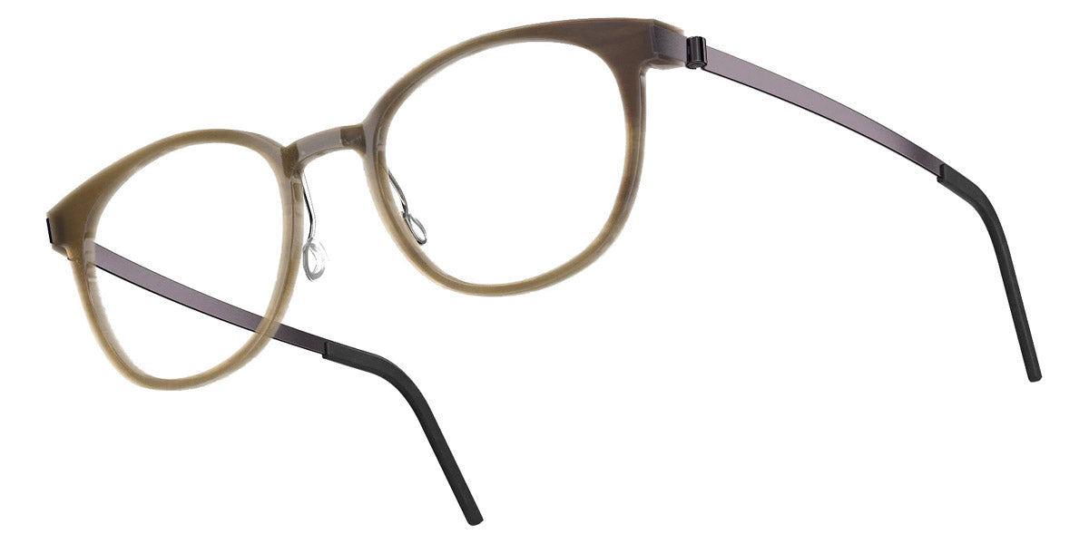 Lindberg® Buffalo Horn™ 1818 LIN BH 1818-H16-PU14 50 - H16-PU14 Eyeglasses