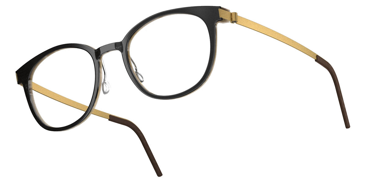 Lindberg® Buffalo Horn™ 1818 LIN BH 1818-H26-GT 50 - H26-GT Eyeglasses