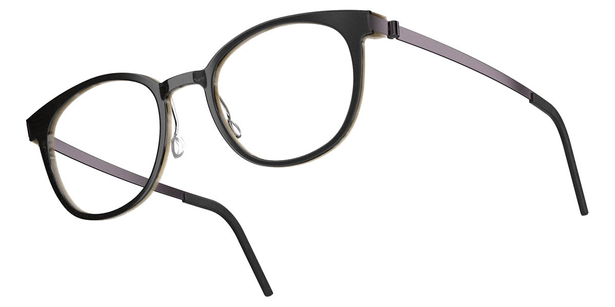 Lindberg® Buffalo Horn™ 1818 LIN BH 1818-H26-PU14 50 - H26-PU14 Eyeglasses