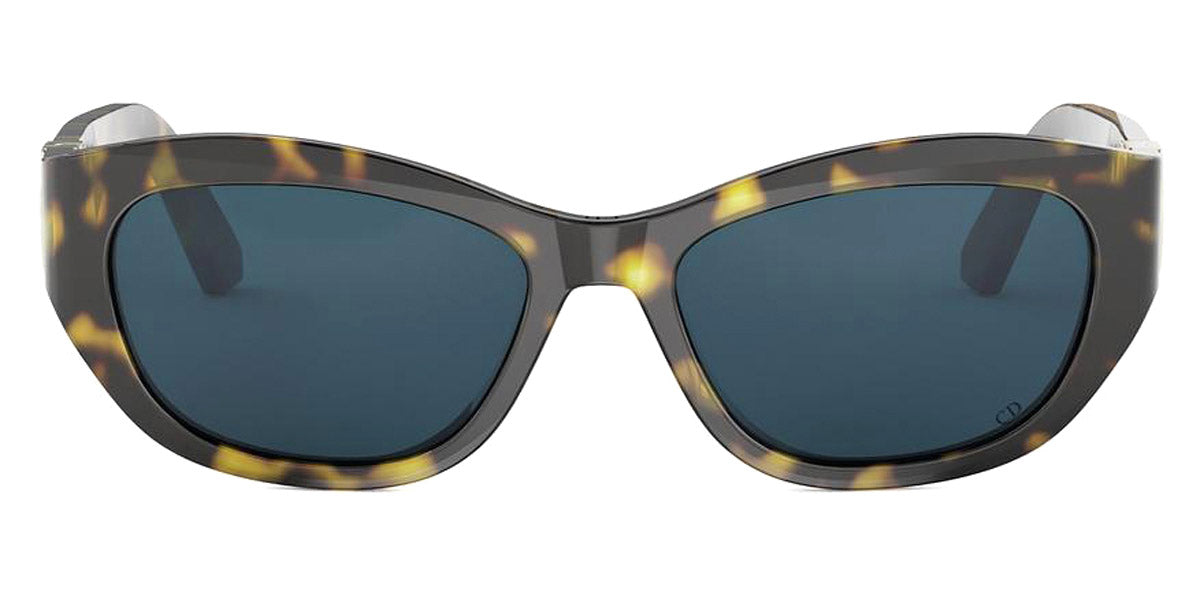 Dior® 30MONTAIGNE B5U - 20B0 Shiny Havana with Blue Sunglasses