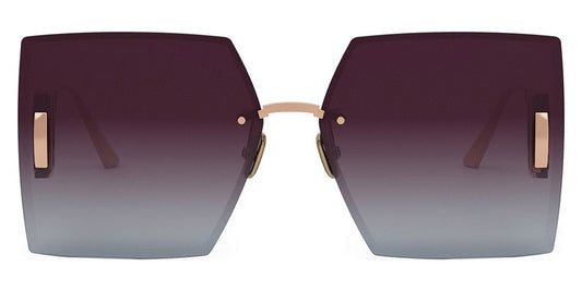Dior® 30Montaigne S7U - Matte Clear Gold/Lenses Gradient Bordeaux E0G2 Sunglasses