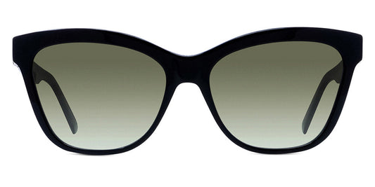 Dior® 30MONTAIGNEMINI BI CD 30MONTAIGNEMINI BI 10A1 56 - 10A1 Shiny Black / Smoke Sunglasses