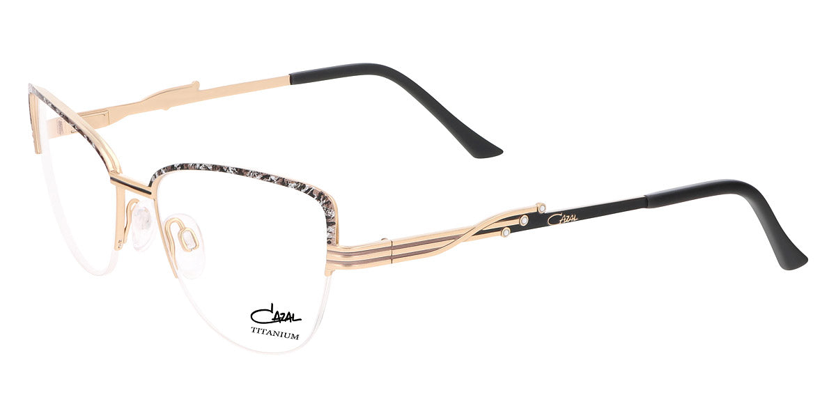 Cazal® 4290  CAZ 4290 001 55 - 001 Black-Gold Eyeglasses
