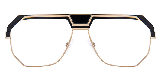 Cazal® 790 CAZ 790 001 61 - 001 Black-Gold Eyeglasses