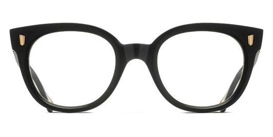 Cutler and Gross® 9298 CG OP 9298 BLACK ON DARK TURTLE 49 - Black on Dark Turtle Eyeglasses