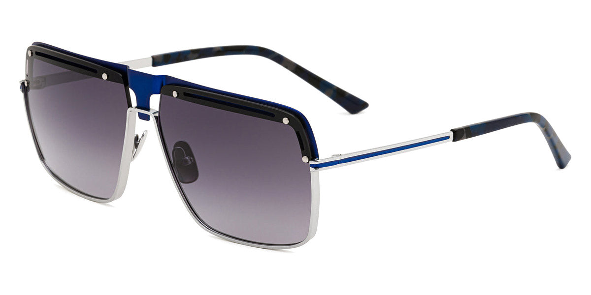 Sama® ALBERTO SAM ALBERTO Platinum Blue 63 - Platinum Blue Sunglasses