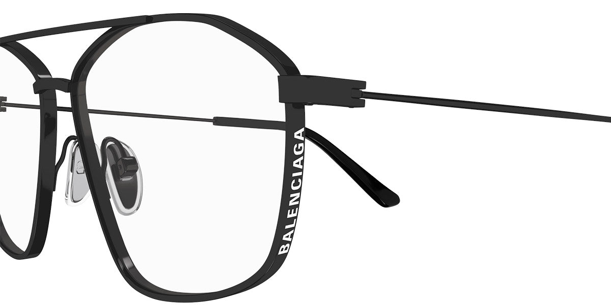 Balenciaga® BB0199O - Black Eyeglasses