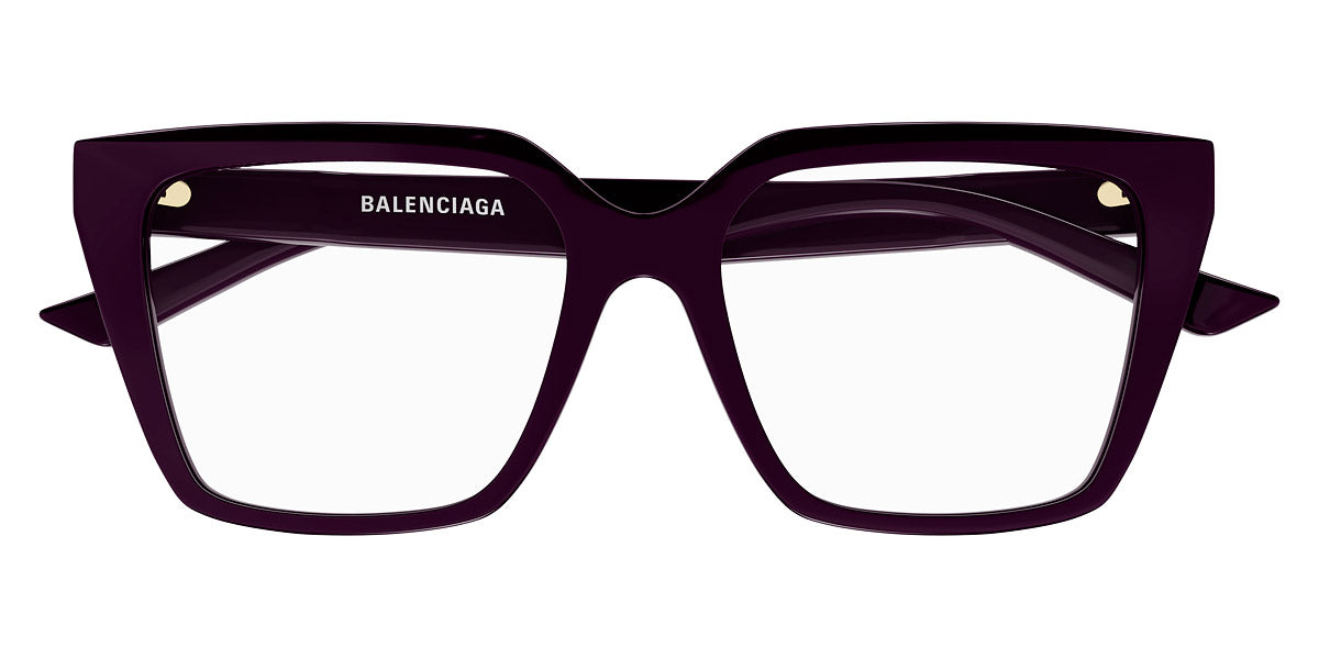 Balenciaga® BB0130O - Purple Eyeglasses