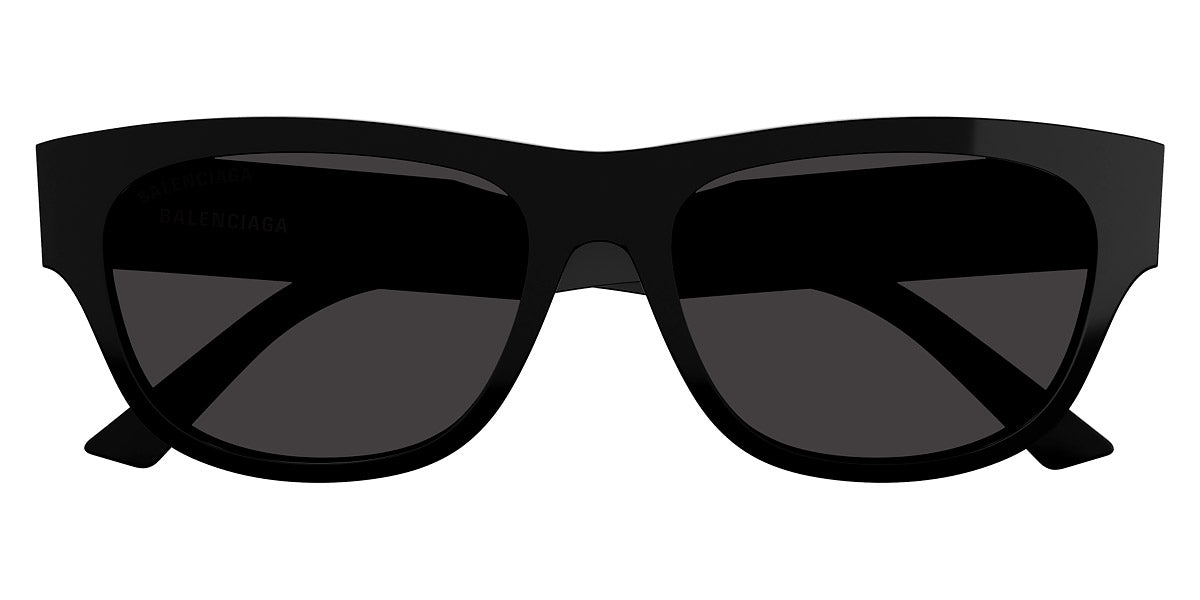 Balenciaga® BB0164S BB0164S 001 57 - Black / Gray Sunglasses