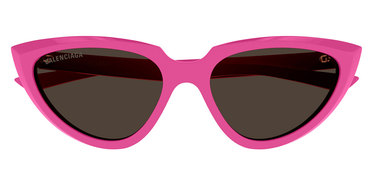Balenciaga® BB0182S BB0182S 003 55 - Fuchsia / Brown Sunglasses