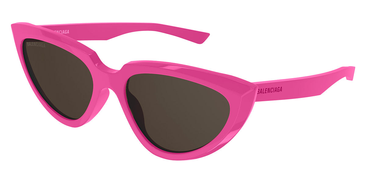 Balenciaga® BB0182S BB0182S 003 55 - Fuchsia / Brown Sunglasses