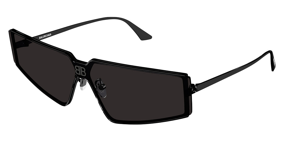 Balenciaga® BB0192S BB0192S 001 99 - Black / Gray Sunglasses