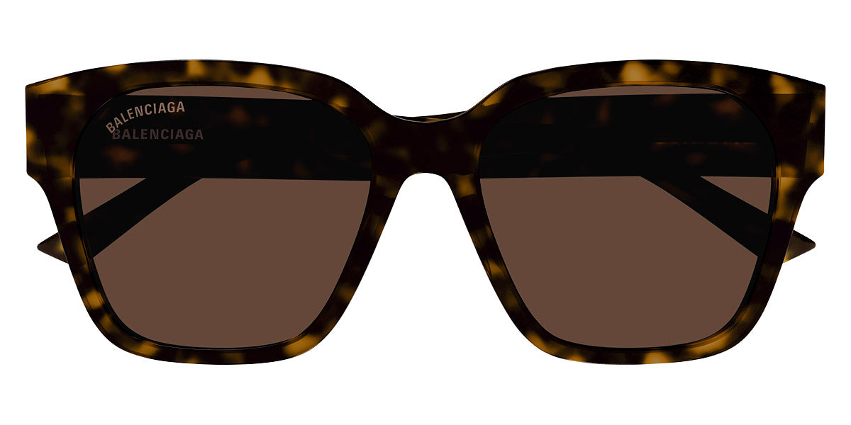 Balenciaga® BB0215SA BB0215SA 002 56 - Havana / Brown Sunglasses