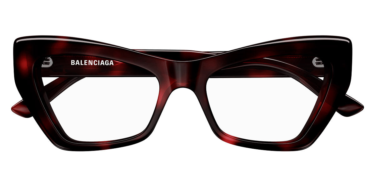 Balenciaga® BB0296O BB0296O 002 53 - Havana Eyeglasses