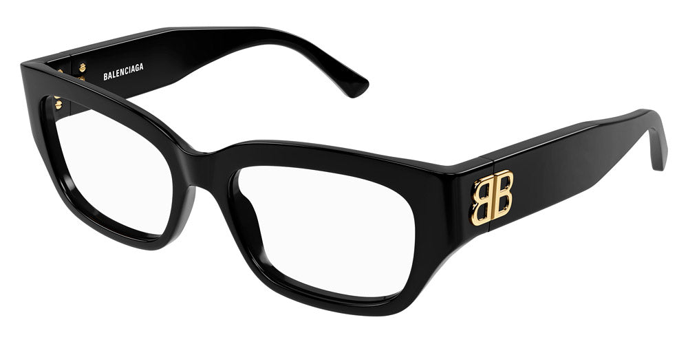 Balenciaga® BB0363O BAL BB0363O 001 54 - 001 Black Eyeglasses