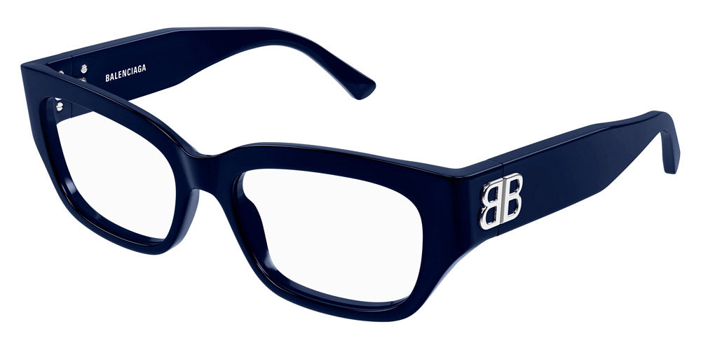Balenciaga® BB0363O BAL BB0363O 003 54 - 003 Blue Eyeglasses