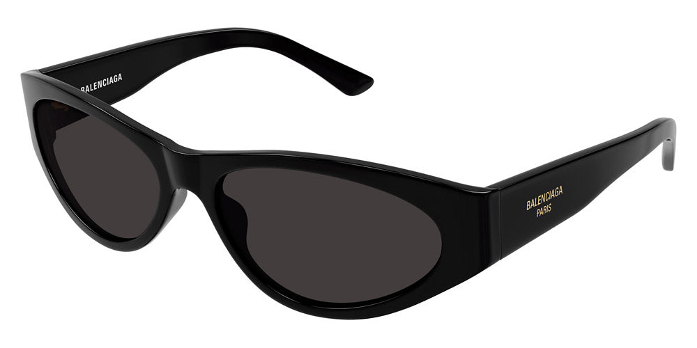 Balenciaga® BB0367S BAL BB0367S 001 60 - 001 Black / Gray Sunglasses