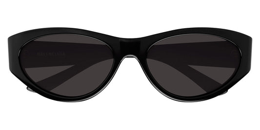 Balenciaga® BB0367S BAL BB0367S 001 60 - 001 Black / Gray Sunglasses