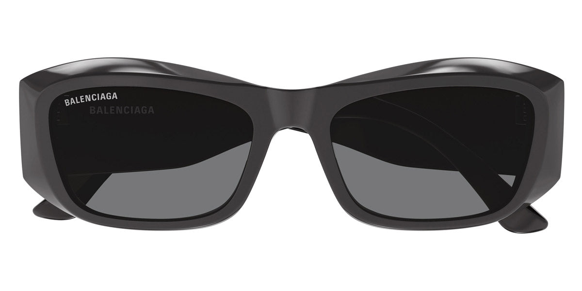 Balenciaga® BB0397SA BL BB0397SA 004 54 - Grey / Grey Lenses Sunglasses