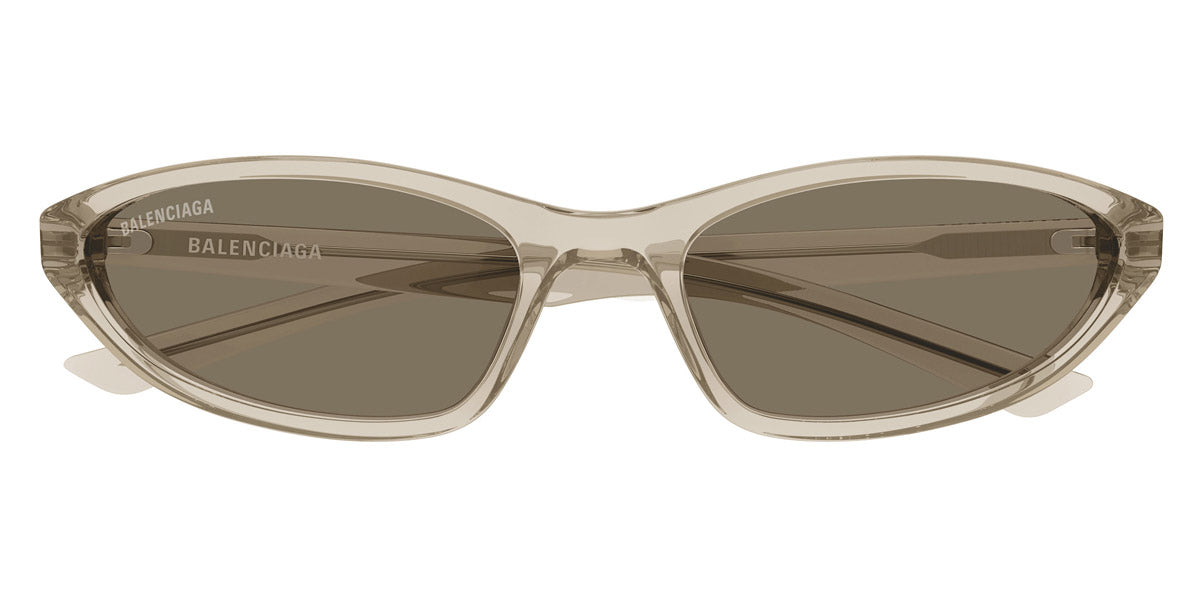 Balenciaga® BB0402S BL BB0402S 004 59 - Beige / Brown Lenses Sunglasses