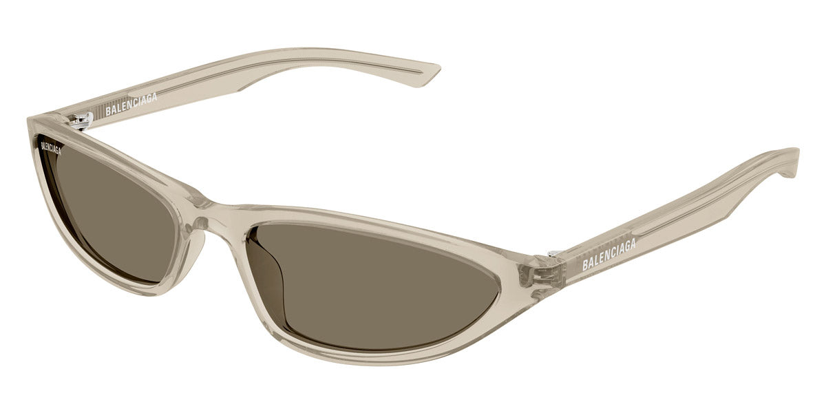 Balenciaga® BB0402S BL BB0402S 004 59 - Beige / Brown Lenses Sunglasses