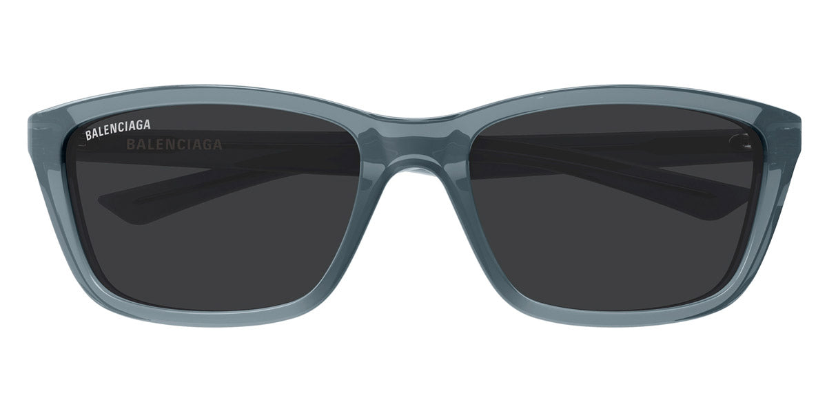 Balenciaga® BB0403SK BL BB0403SK 003 58 - Green / Grey Lenses Sunglasses