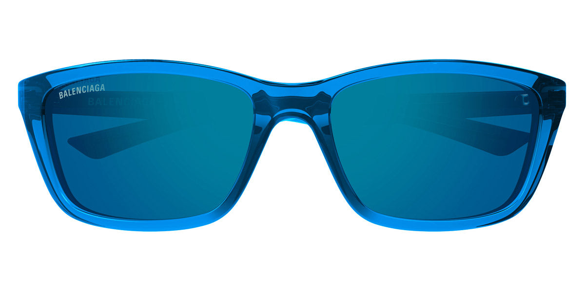 Balenciaga® BB0403SK BL BB0403SK 004 58 - Blue / Blue Lenses Sunglasses
