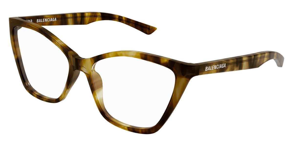 Balenciaga® BB0405O BL BB0405O 003 57 - Havana Eyeglasses