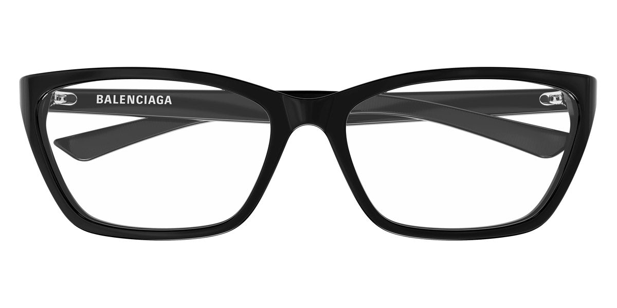 Balenciaga® BB0406O BL BB0406O 001 59 - Black Eyeglasses