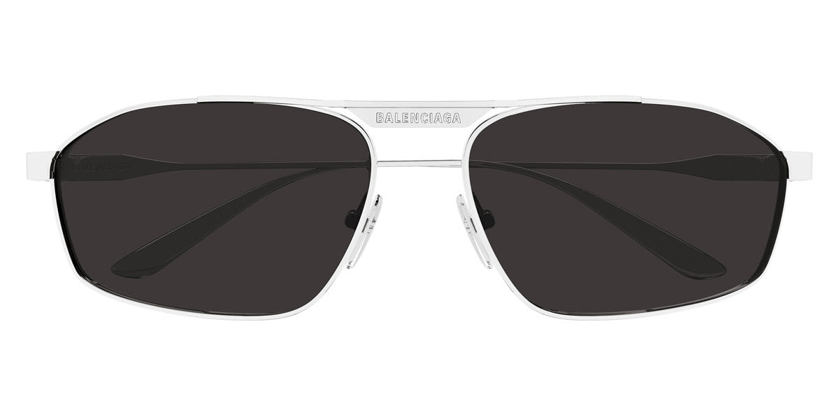 Balenciaga® BB0416S BL BB0416S 002 63 - Silver / Grey Lenses Sunglasses