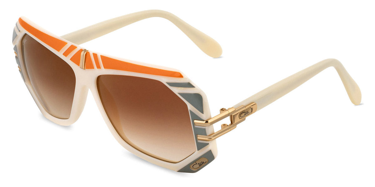 Cazal® 868 CZL 868 003 58 - 003 Milky White-Orange Sunglasses