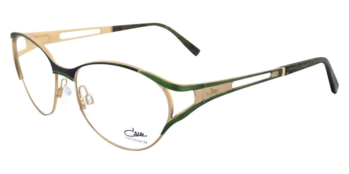 Cazal® 1277 CZL 1277 002 55 - 002 Moss Green-Gold Eyeglasses