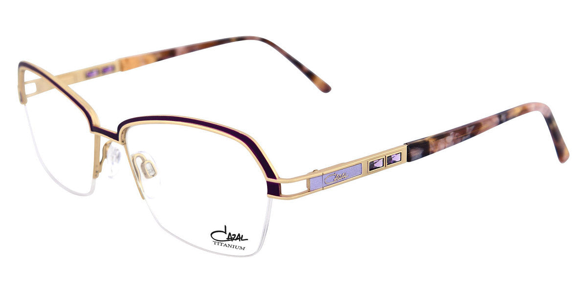 Cazal® 1278 CZL 1278 002 52 - 002 Aubergine-Gold Eyeglasses